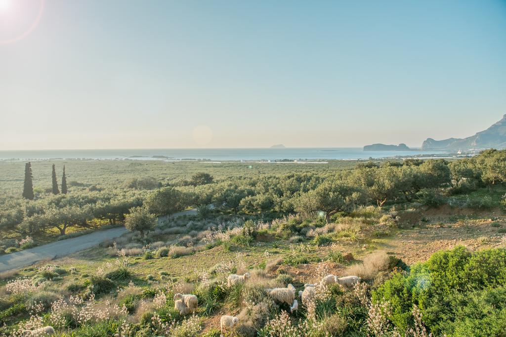 Villa Tramonto Phalasarna Eksteriør billede