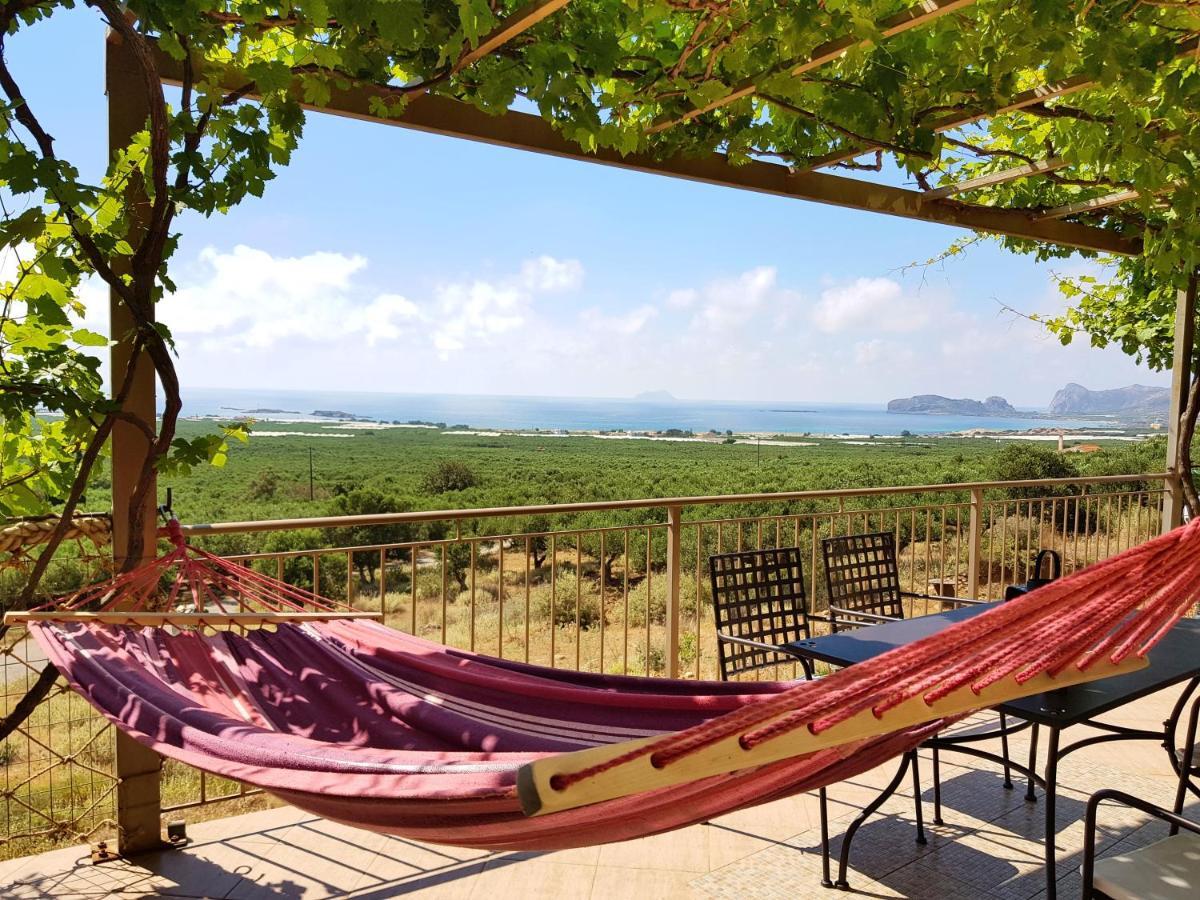 Villa Tramonto Phalasarna Eksteriør billede